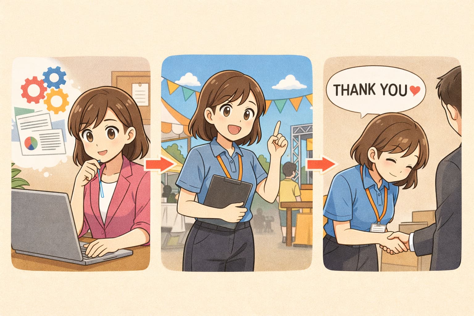 イベント主催者の仕事一覧｜企画から当日・終了後まで徹底解説